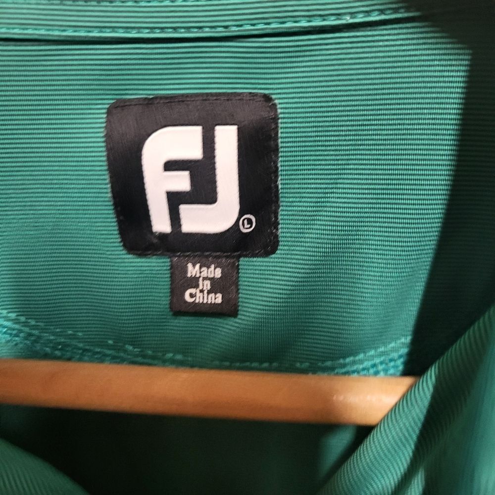 FJ Golf Performance Polo Shirts Mens Large Wynstone & Woodland Golf Country Club - Picture 14 of 14